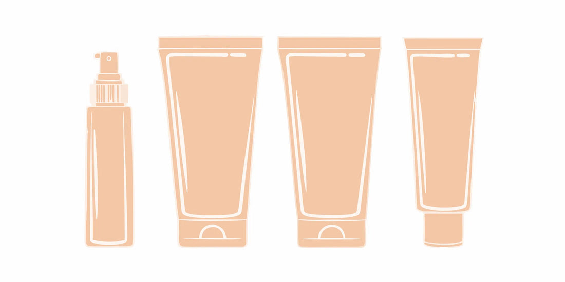 A set of tallow skin care for men products for a daily grooming routine.