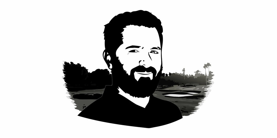 Man with a healthy beard, cared for with one of the best grooming kits for sensitive skin.