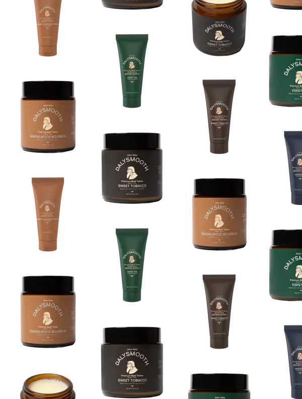 Beard conditioner and beard balm grooming products from DALYSMOOTH