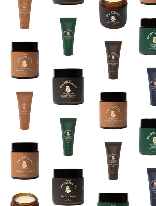 Beard conditioner and beard balm grooming products from DALYSMOOTH