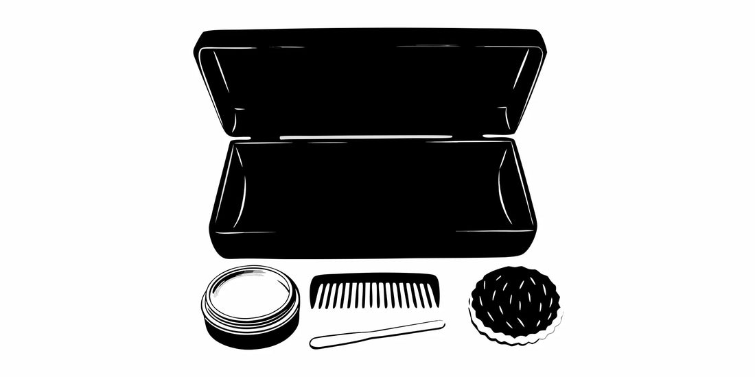 Beef tallow for skin grooming balm with beard comb