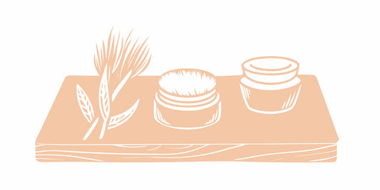 Premium beef tallow and raw shea butter ingredients for beard balm comparison