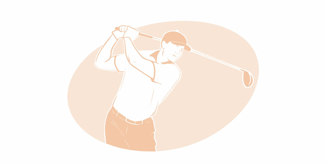 John Daly Jr. swinging a golf club during his PGA Tour debut.