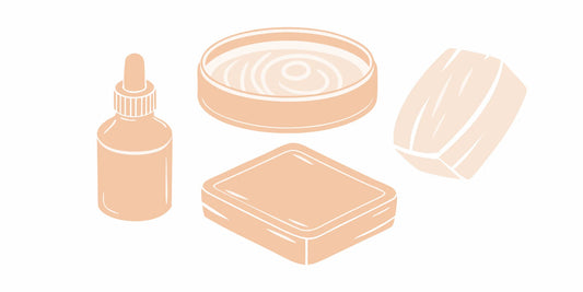 A variety of USA-made tallow grooming products for beard and skin care.