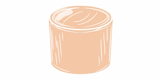 Sandalwood bourbon scented beard balm in a tin for a healthy and styled beard.