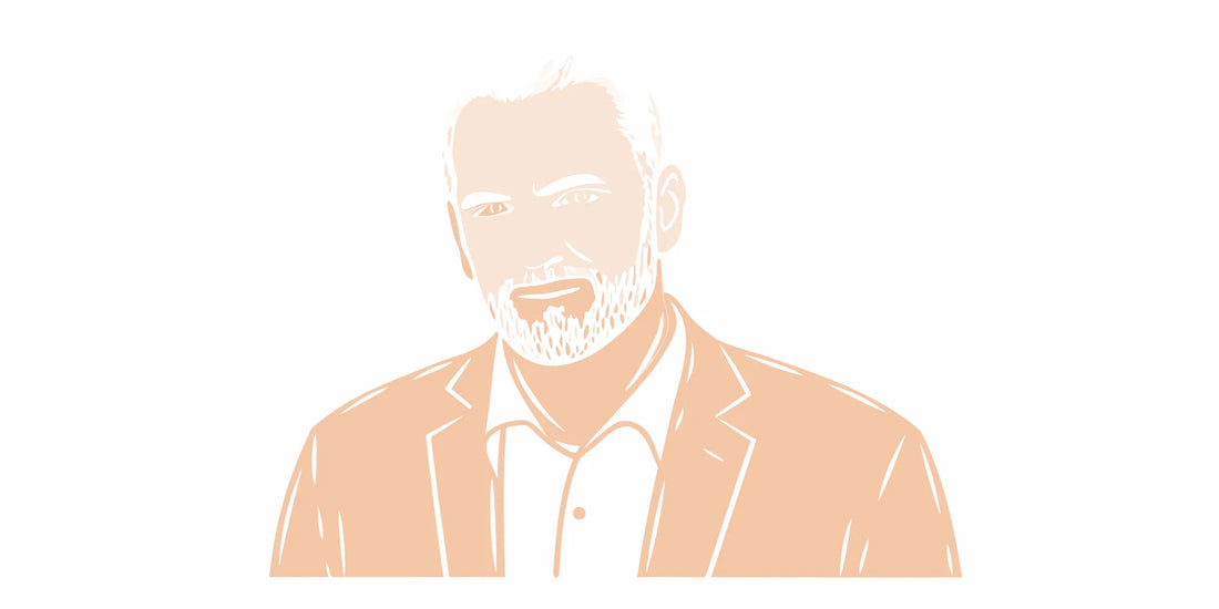 A portrait of John Daly showcasing his famously smooth beard.