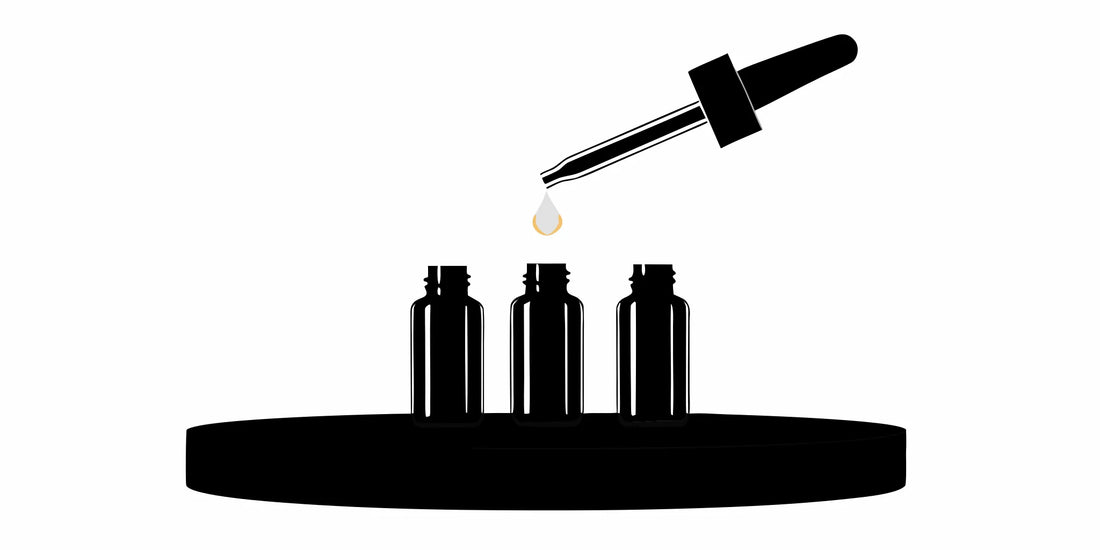 A quality beard oil company bottling its beard and hair growth oil.
