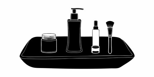 John Daly grooming products for beard care, including balm, cleanser, and a brush.
